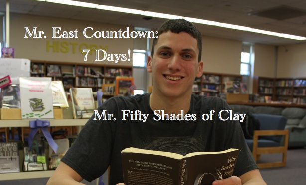 Mr. East Countdown: Mr. Fifty Shades of Clay – 7 days to go