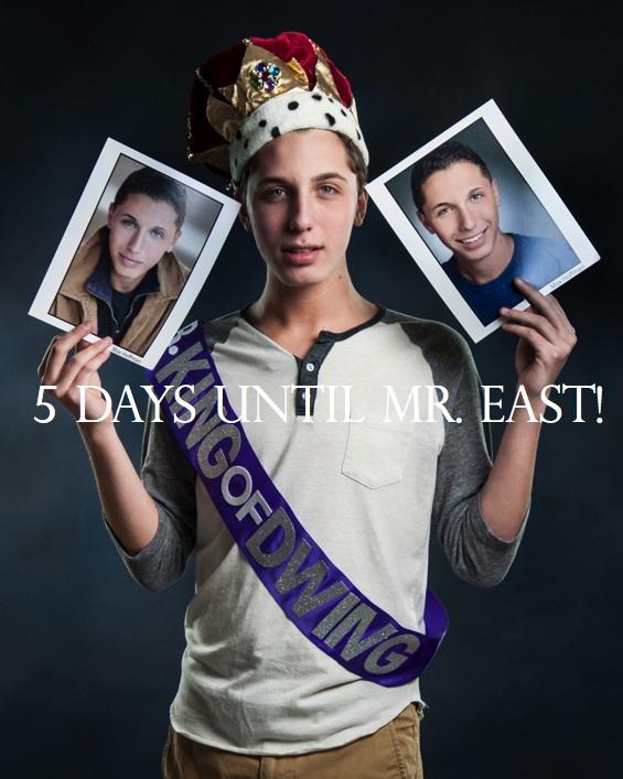 Mr. East Countdown: Mr. King of D-Wing—5 days to go! 