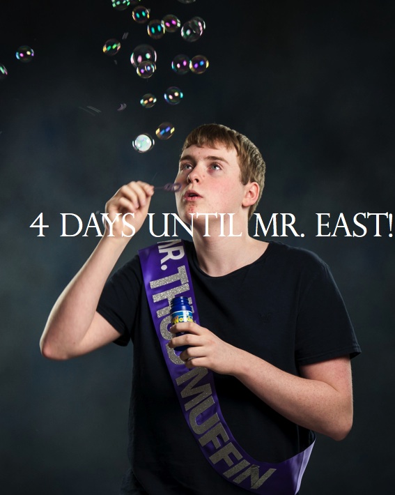 Mr. East Countdown: Mr. Thud Muffin—4 days to go!