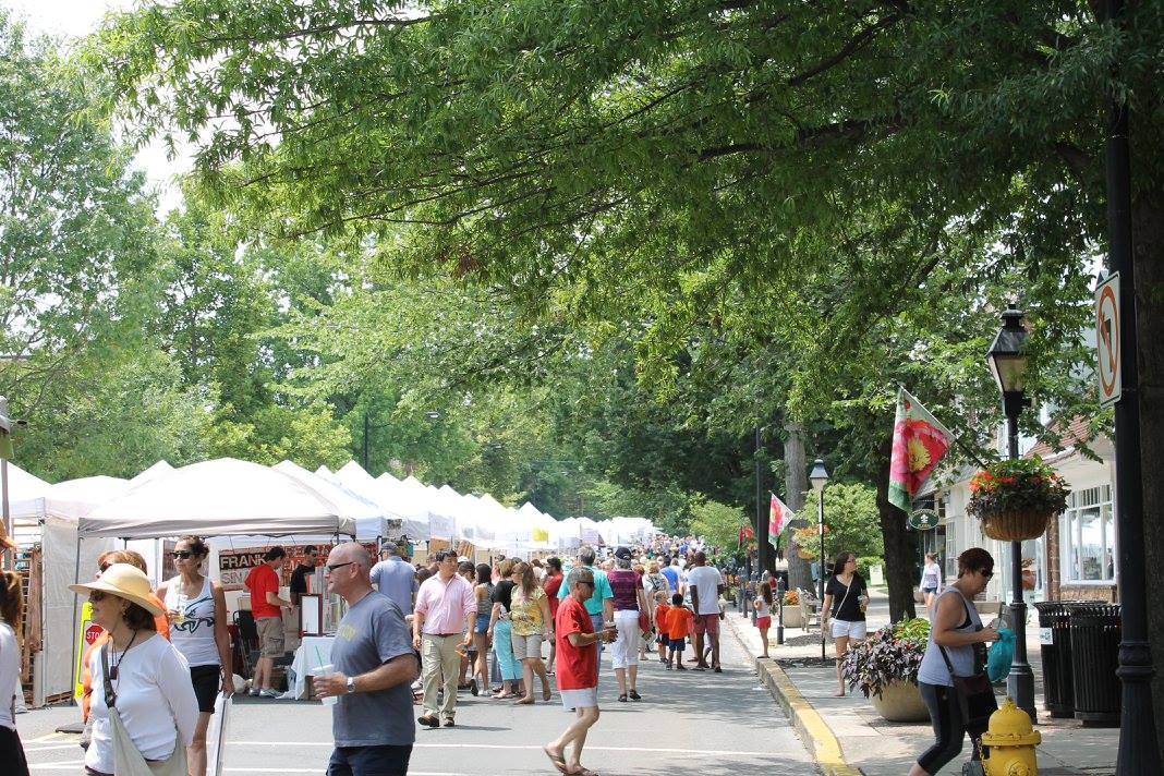 Haddonfield Crafts and Fine Arts Festival lights up Kings Highway