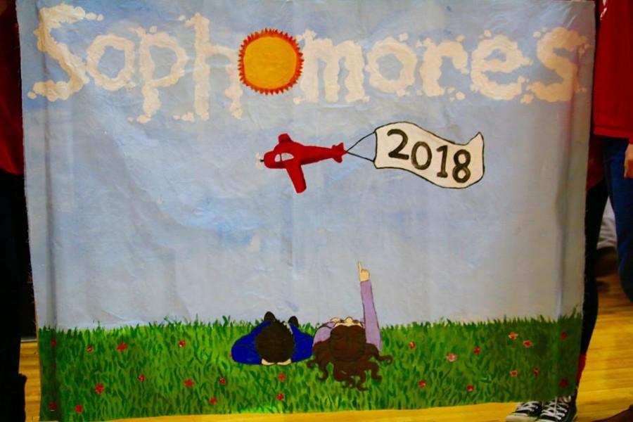 East Sophomore class of 2018 banner