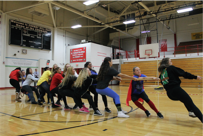 Seniors win tug of war competition