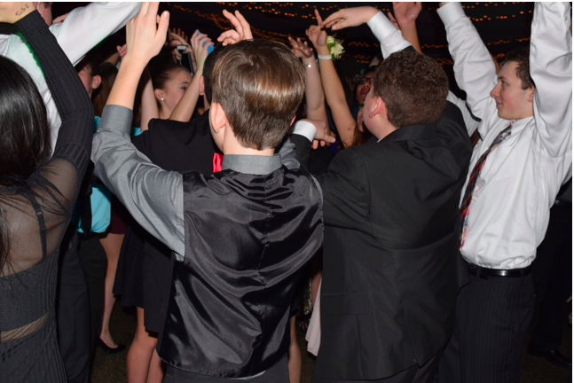 Students of Cherry Hill East dance at the Freshman dance and have a blast.