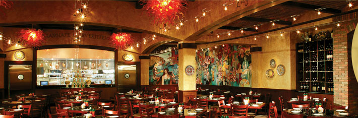Golden Nugget Grotto serves authentic italian food.