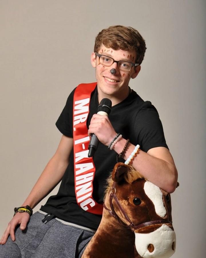 David Kahn, also known as Mr. I-Kahnic, is one of the ten contestants for Mr. East.