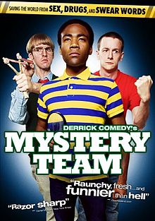 Donald Grover teams up with friends to create the Mystery Team. Together they wrote comedy skits. 