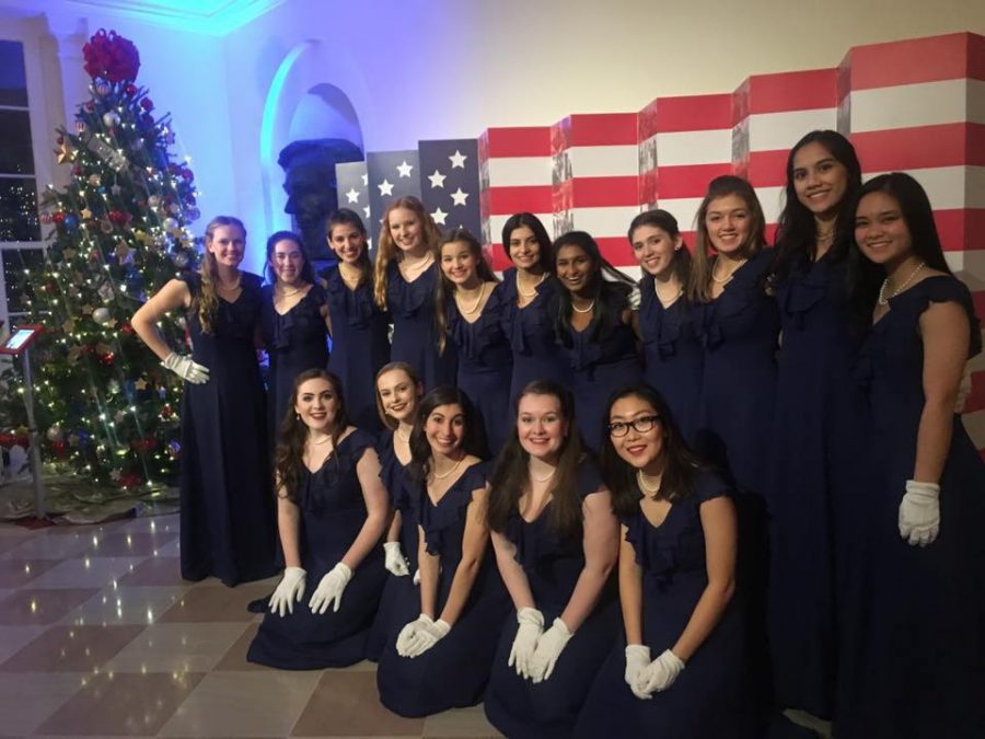 Belles and Voce visit the White House.