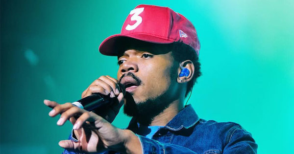 Chance the Rapper performs live.
