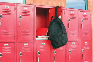 With so few minutes between classes, it is hard for students to make use of their lockers. 