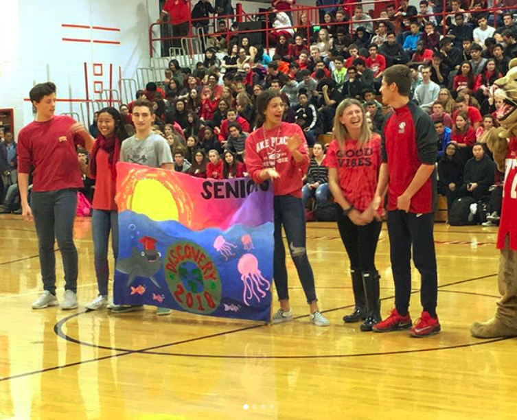 The Senior Class wins this year's Spirit Week Competition.