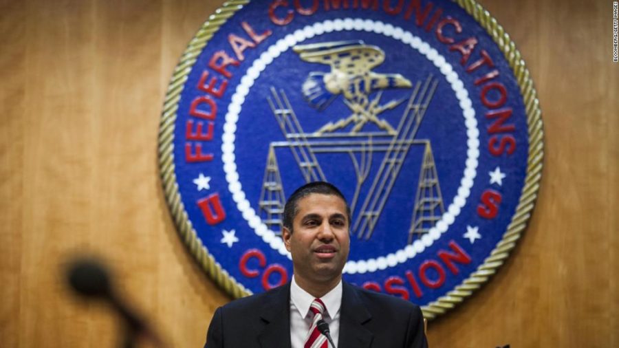 Ajit+Pai%2C+chairman+of+the+Federal+Communications+Commission+%28FCC%29%2C+the+one+who+spearheaded+the+effort+for+the+repeal.