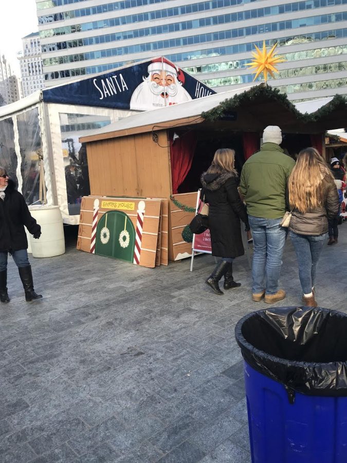 The festive Christmas Village in LOVE Park has something fun for everyone.