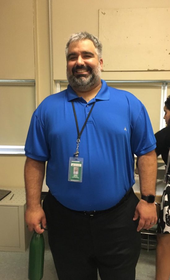 Mr. Rob DiMedio is a new history teacher at Cherry Hill East and West.  He enjoys teaching at both schools.  