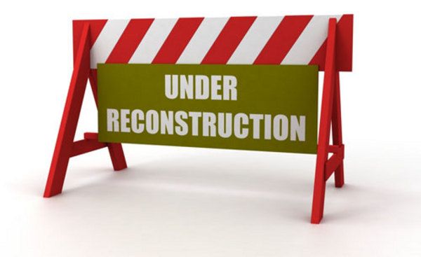 Cherry Hill East is under reconstruction.  