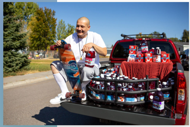 Tik Tok star, Nathan Apodaca, is gifted a truck full of Ocean Spray cranberry juice after his “Dreams” Tik Tok goes viral.
