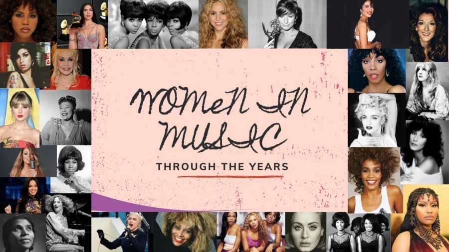 Women have faced adversity in the music industry throughout the years 