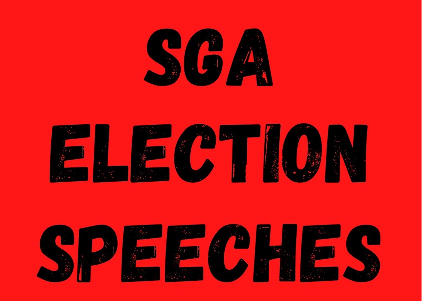 The elected officers each had specific ideas that they outlined in their speeches. 
