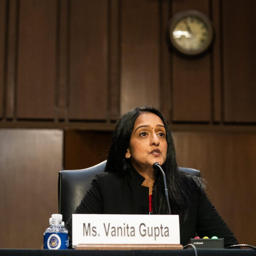 Vanita+Gupta+faces+great+opposition+from+Republican+Senators++in+the+vote+to+grant+Gupta+the+role+as+associate+attorney+general.
