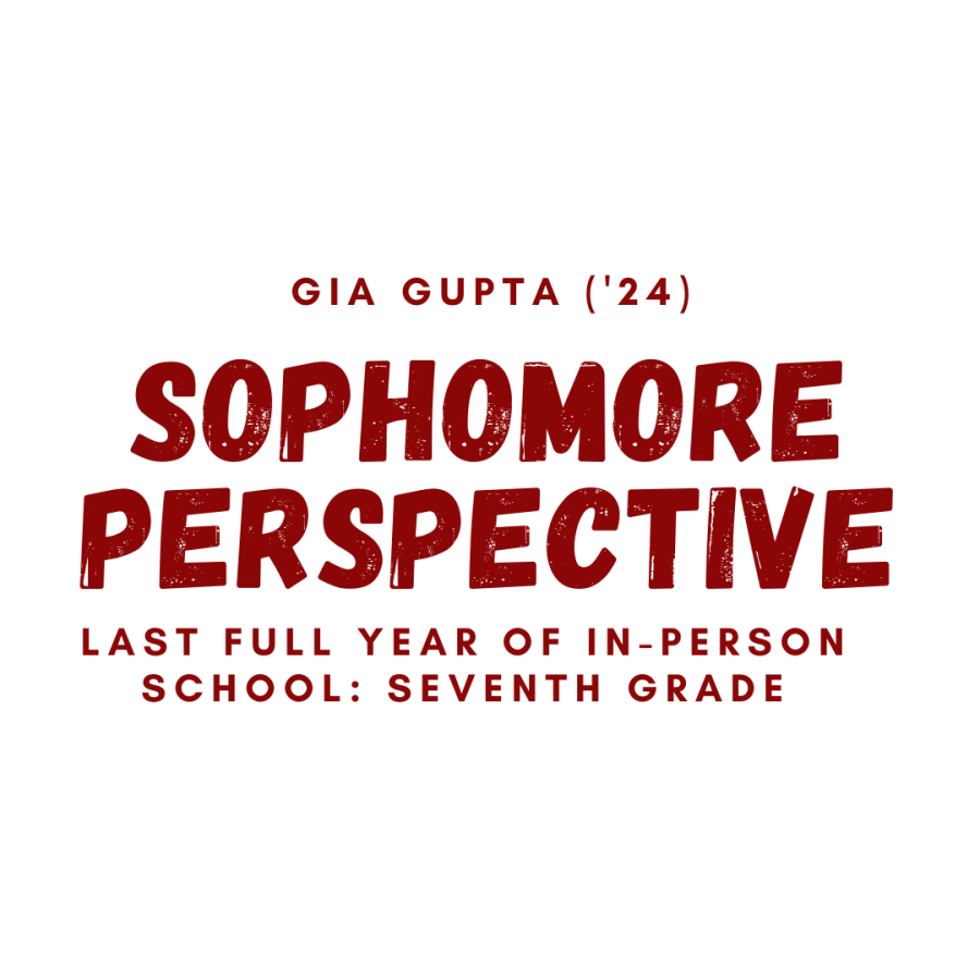 Sophomore perspective: Gia Gupta