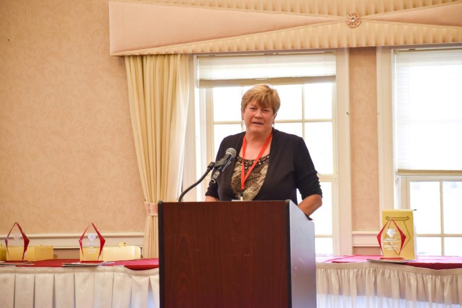 Karen Fitzpatrick was inducted into the 2021 Athletic Hall of Fame.