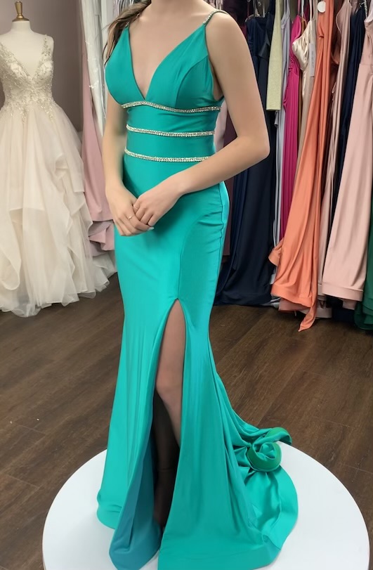 Aimee Michelle Bridal and Prom Boutique carries a huge assortment of dress styles.