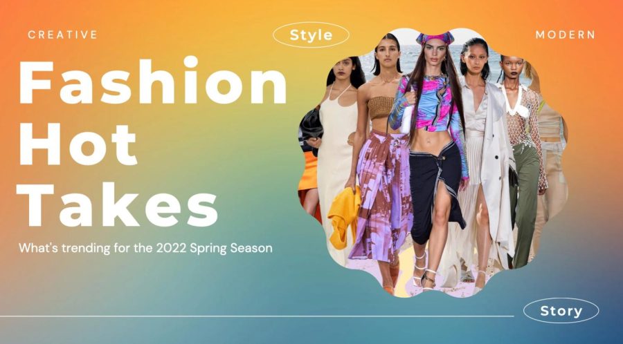 There are many new and popular fashion trends this spring that people should not miss out on.