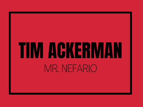 Ackerman will compete as Mr. Nefario in Mr. East 2022.