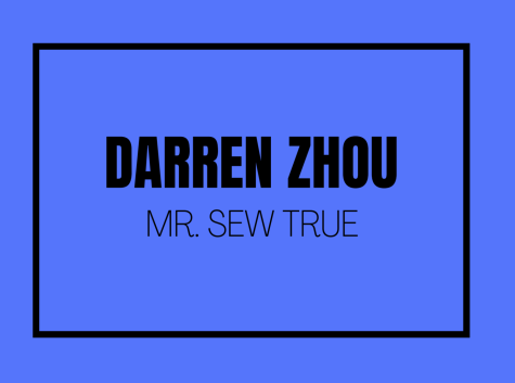 Zhou will be competing as Mr. Sew True in Mr. East 2022.
