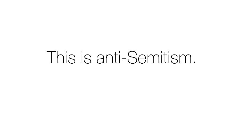 Addressing antisemitism