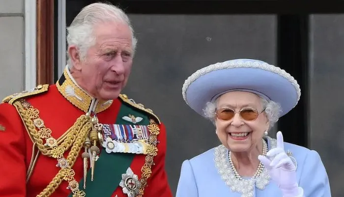 Then Prince Charles III and Queen Elizabeth II (Courtesy of OpIndia)