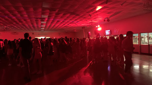 Students having fun on the dance floor at Homecoming 2022.
