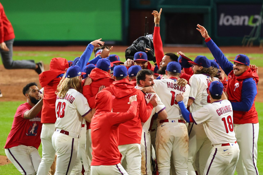 After+finishing+87-75+in+the+regular+season%2C+the+Phillies+made+an+improbable+run+to+the+World+Series.