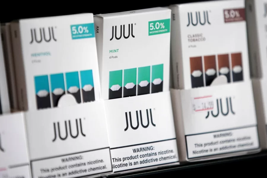 Juul falsely advertises its products