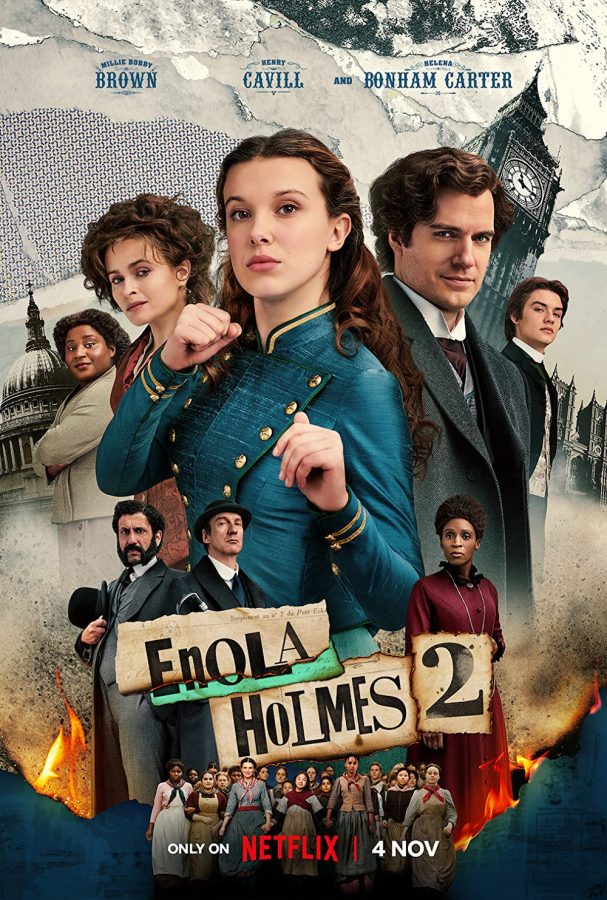 Enola Holmes 2 was released to Netflix on November 4, 2022. 