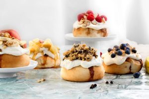 Cinnaholic Gourmet Cinnamon Rolls recently opened in the Marlton Crossing shopping center.