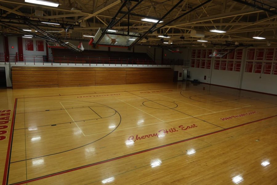 The DiBart gym will be replaced with brand new bleachers.