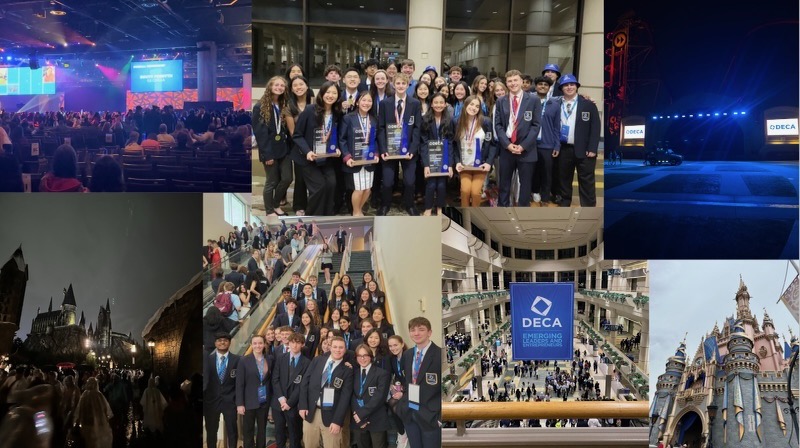 Over thirty East students attended DECA nationals.