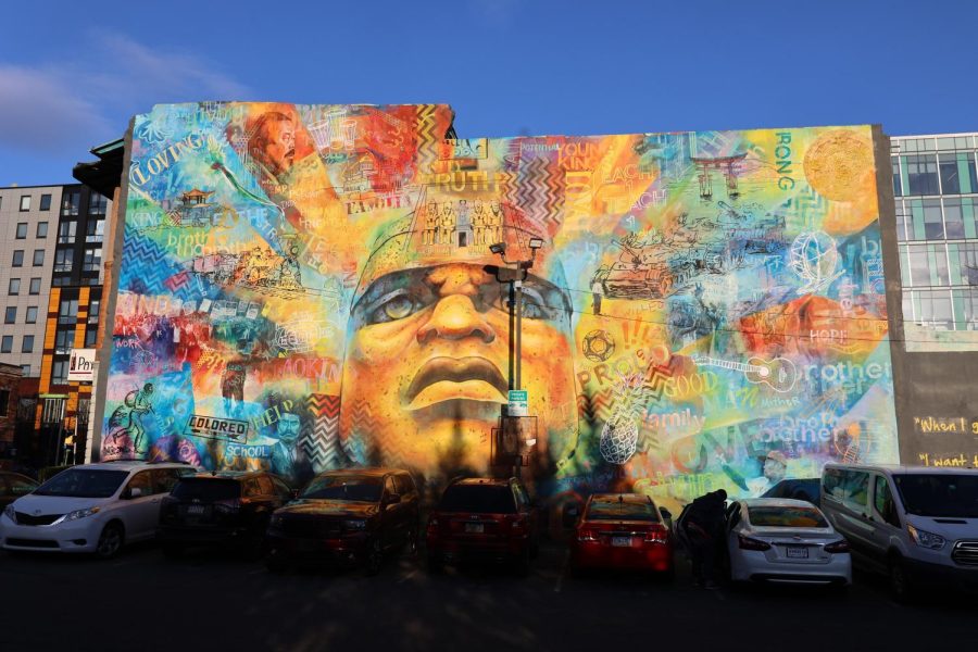 Colorful Legacy, located on 4008 Chestnut Street, was made through the Building Brotherhood: Engaging Males of Color which was a social justice initiative from Mural Arts which focuses on advocating for men and boys of color that go through challenges in Philadelphia.