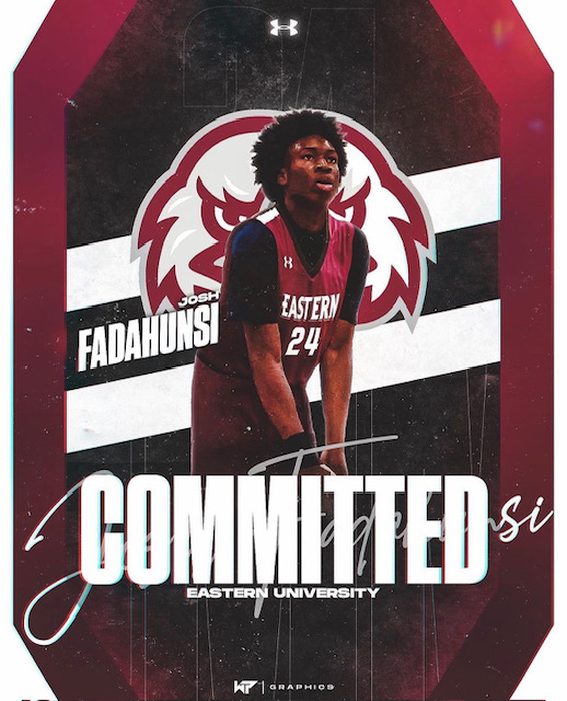 Fadahunsi commits to Eastern for basketball