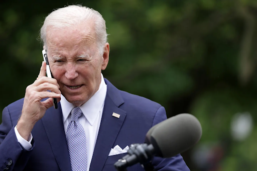 Artificial intelligence has ignited an entire new arena of political contention, as indicated by fake Biden robocalls to voters in New Hampshire. (Courtesy of Forbes)
