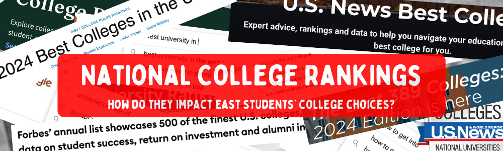 National College Rankings: How Do They Impact East Students College Choices?