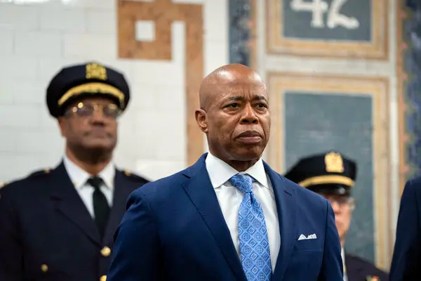 Mayor Eric Adams indicted on charges of bribery and campaign finance offenses (Courtesy of the New York TImes).