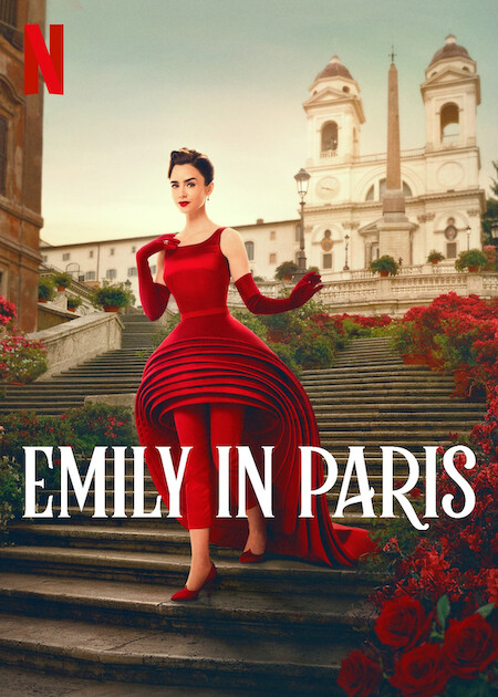 "Emily in Paris" cover photo for Season 4. 