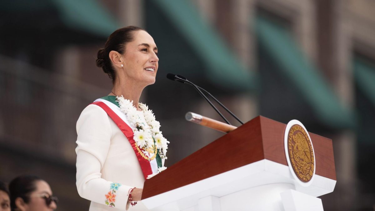 Claudia Sheinbaum has been sworn in as the president of Mexico (Courtesy of Peoples Dispatch). 