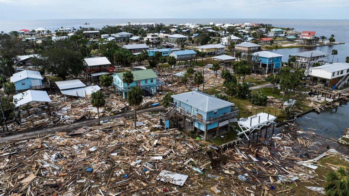 Hurricane Helene levels communities across the U.S. Southeast (Courtesy of CBS).