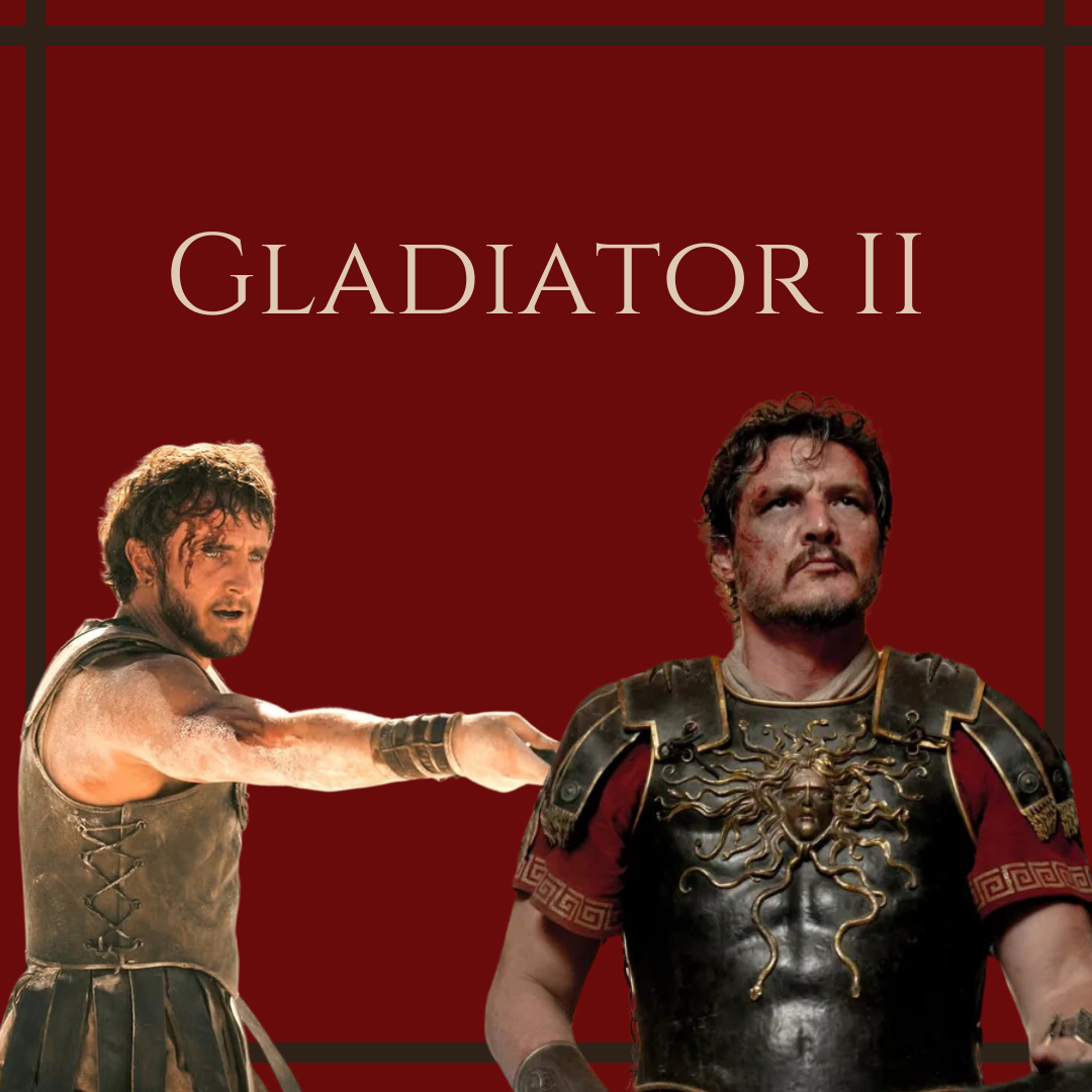 Gladiator stars Paul Mescal and Pedro Pascal 