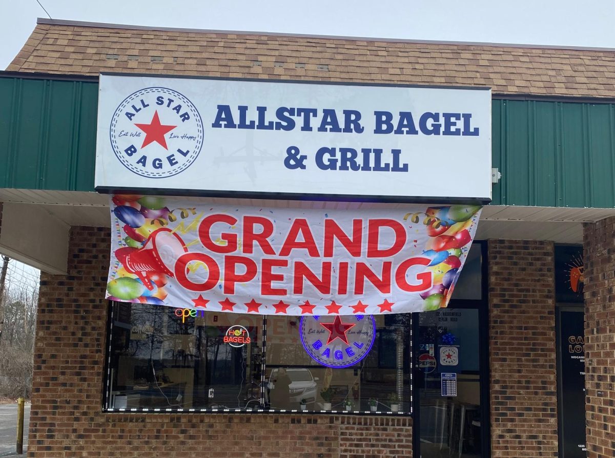 The exterior of Allstar Bagel and Grill in Voorhees. 