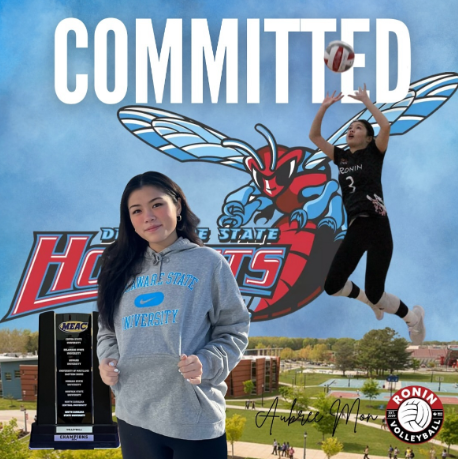 Aubree's commitment post to Delaware State University.