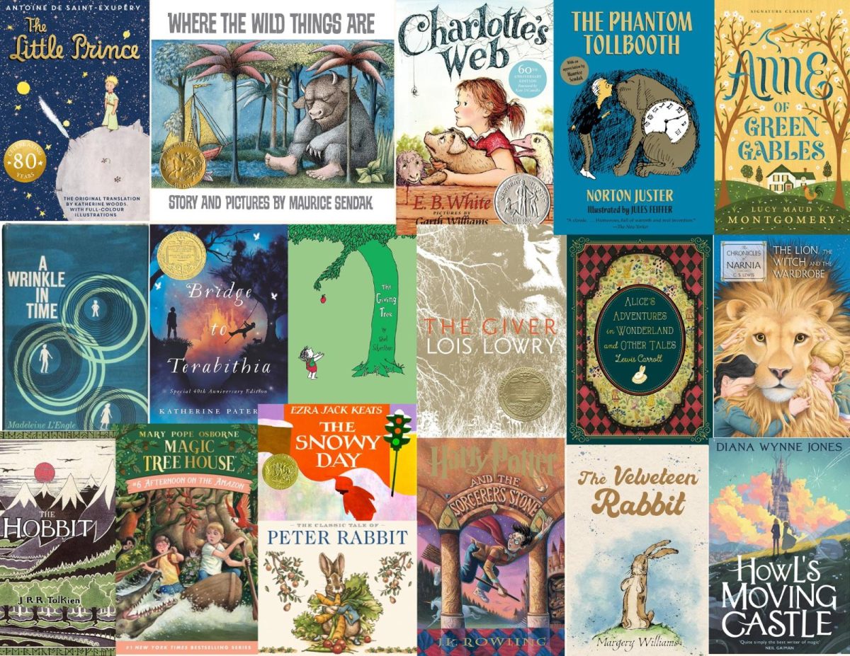 Assortment of popular and impactful English children books