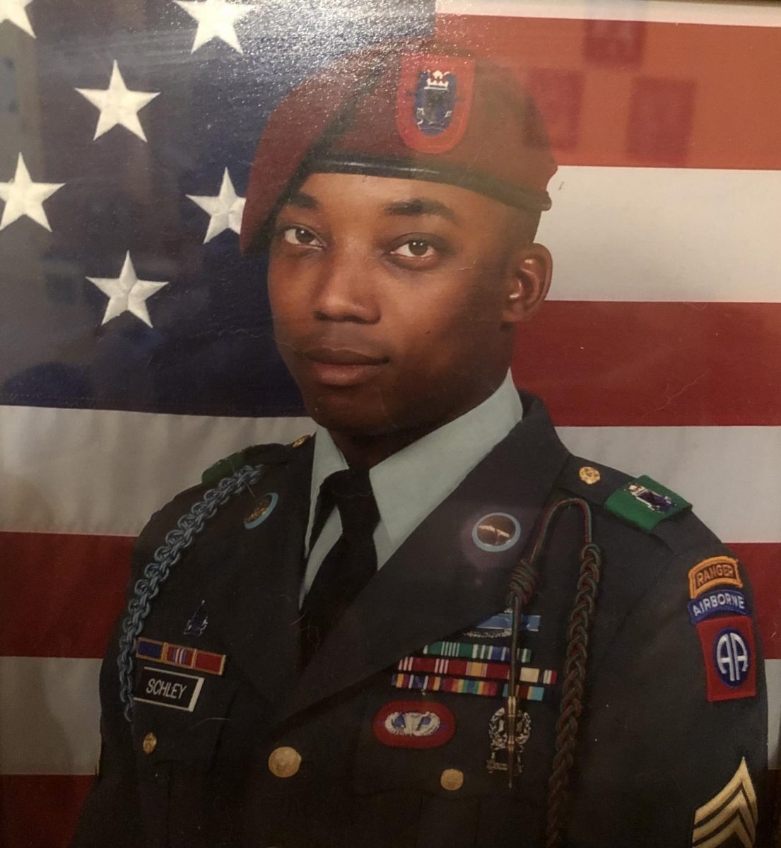 Sheron Antwann Schley served in the U.S. Army from 2005 to 2012, deploying twice to Iraq. (Courtesy of Sheron Schley)